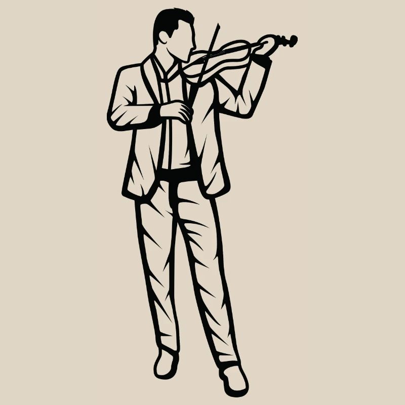 Fiddle Boy Sketch