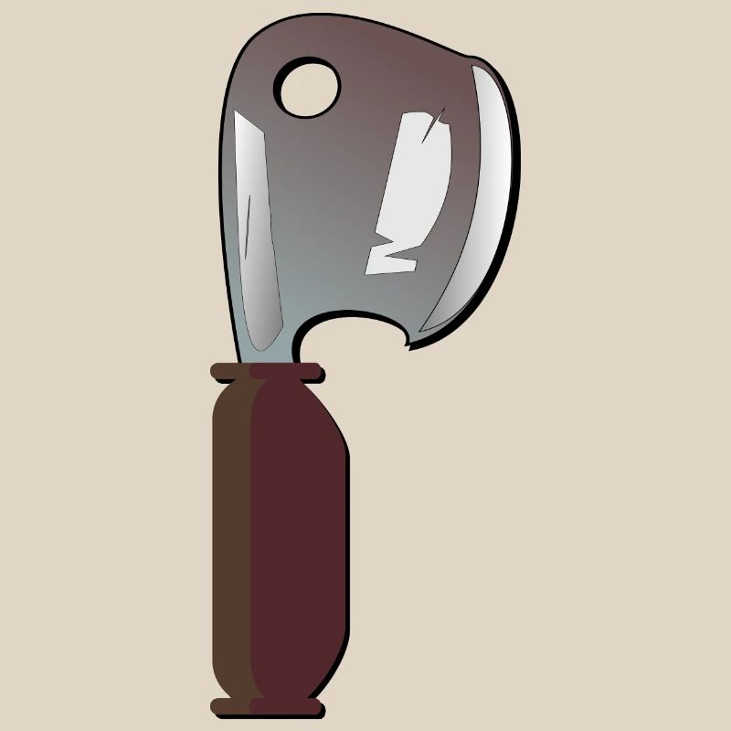 Hackbeil KÜCHENMESSER KÜCHE KOCHEN