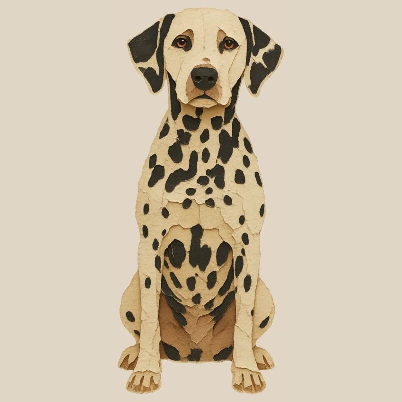 Dalmatian Patch Art Tee