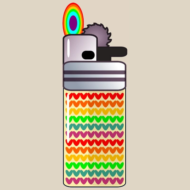 RAINBOW - LIGHTER SMOKING