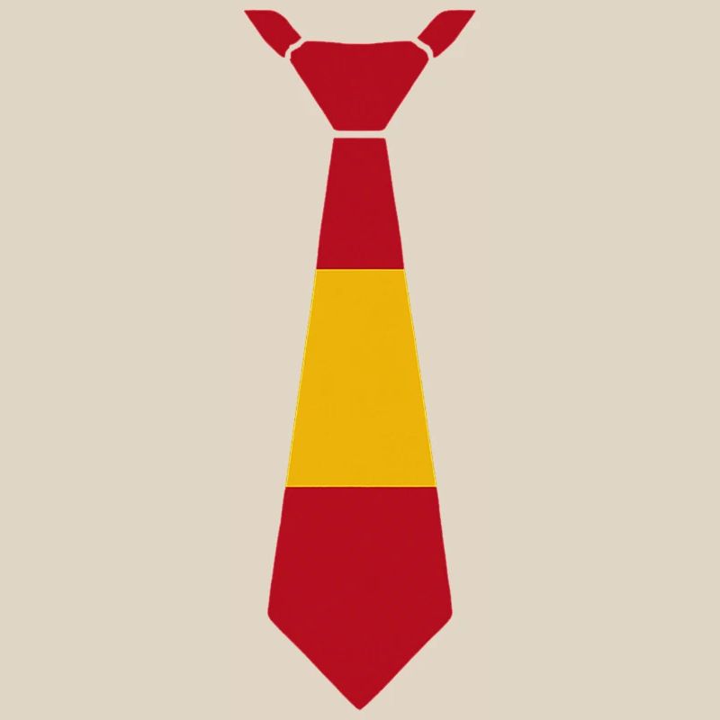 Conception de cravate de drapeau allemand