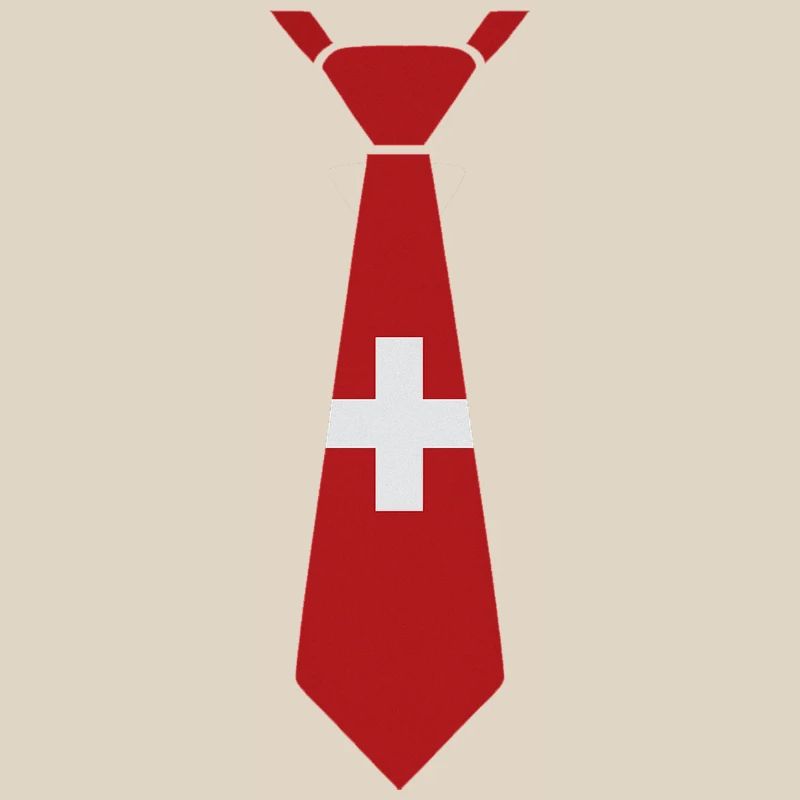 Cravate suisse – Conception du drapeau