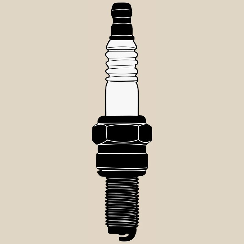 Spark plug filled