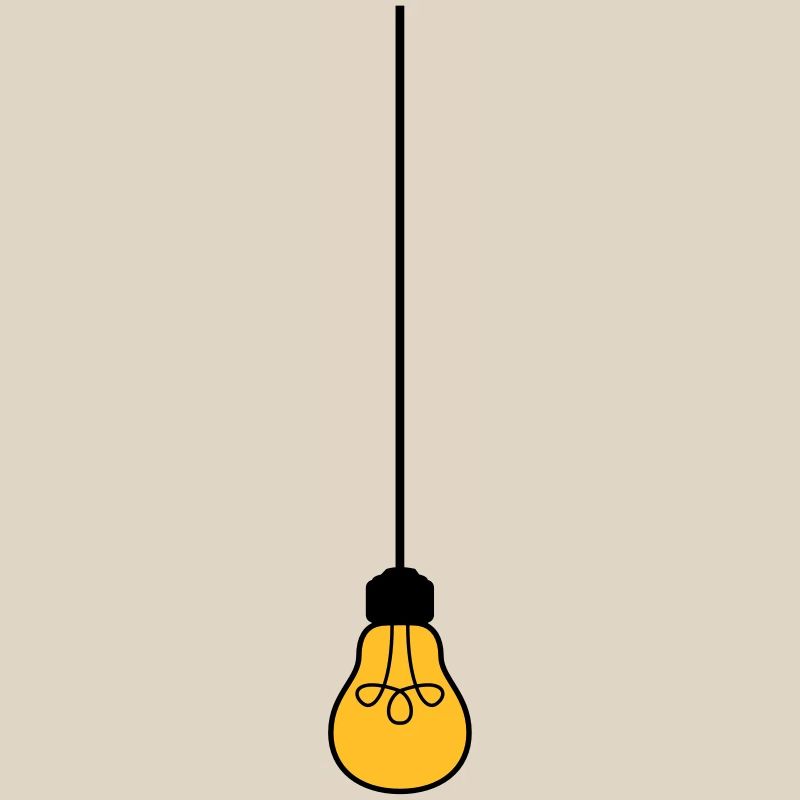 ceiling top cable hang light bulb light electricity id