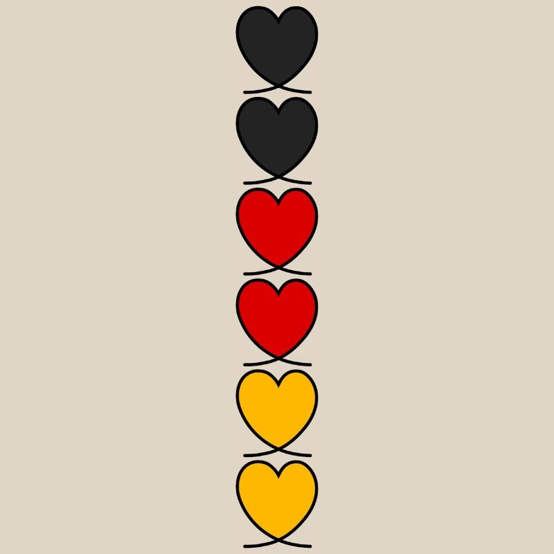 Germany Hearts