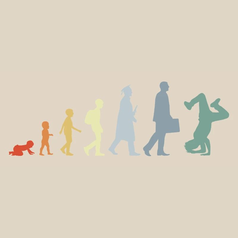 Vintage Breakdancer Evolution