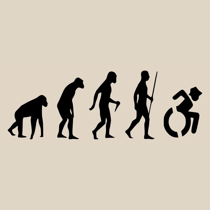 Evolution Rollstuhl. Die Rollstuhl-Evolution *