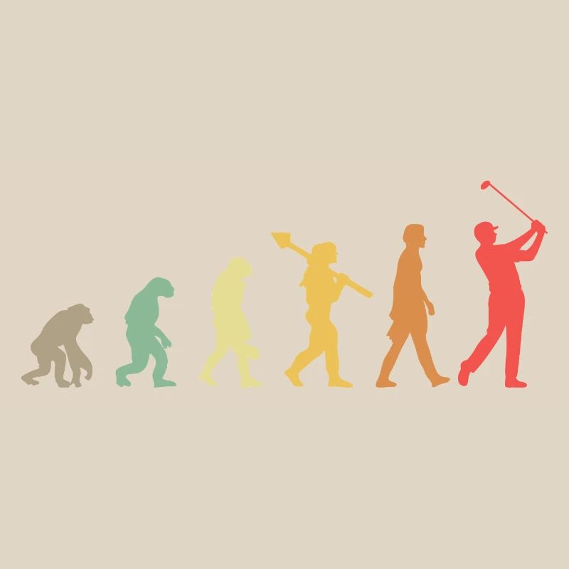 Golf Golfer Golfplatz Golfspieler Evolution