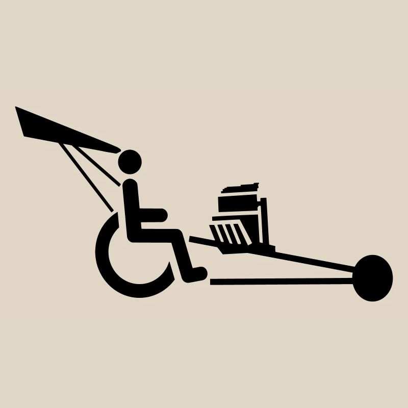 Bild eines Rollstuhls mit V8-Motor #