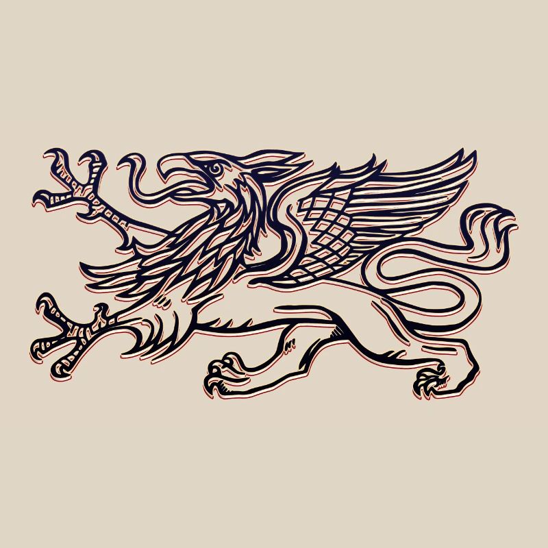 Rostock's griffin in 3D