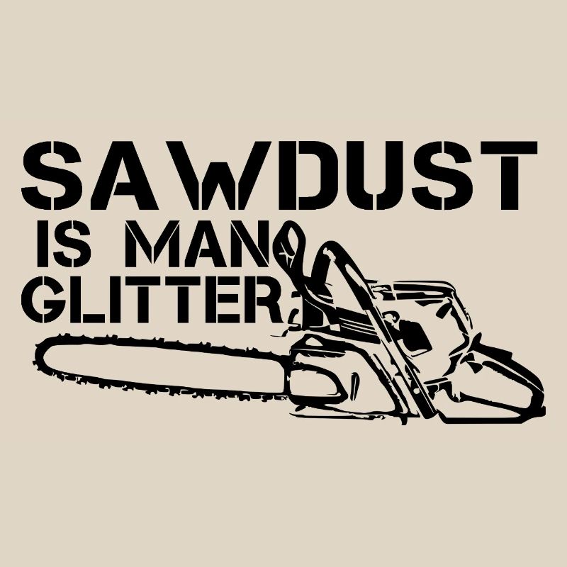 Sawdust Is Man Glitzershirt