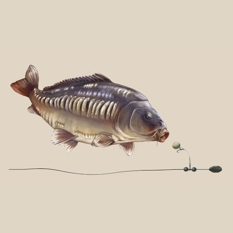 Conception du gréement de pêche Mirror Carp Chod