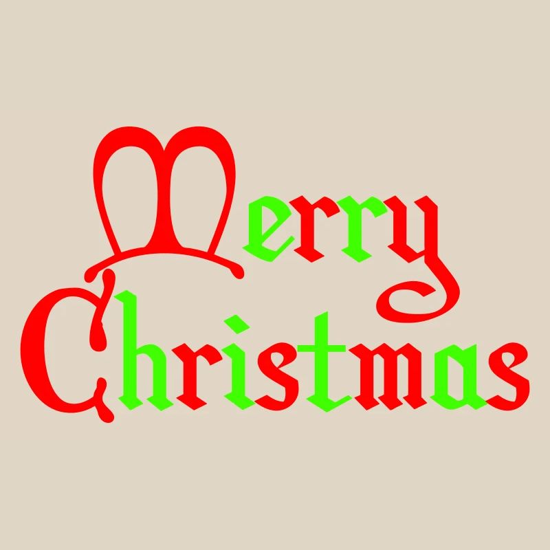 Merry Christmas Gothic Script
