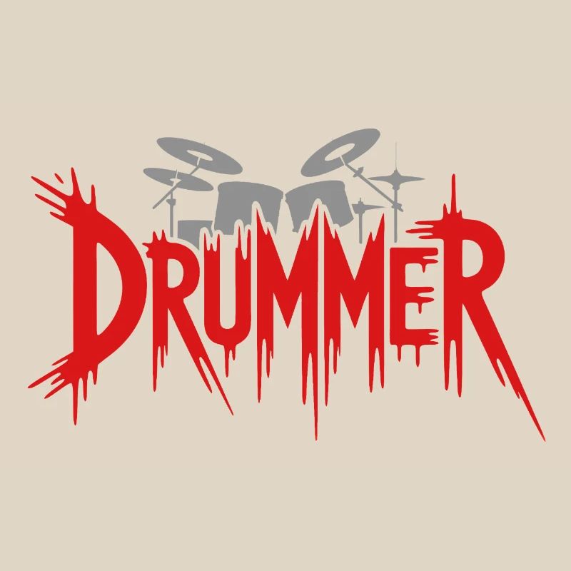 Lettrage graffiti du batteur