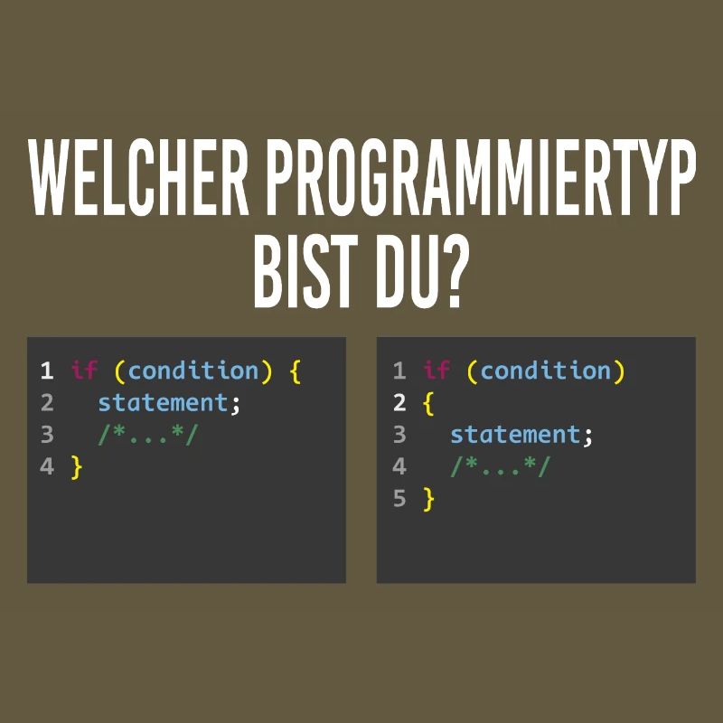 Welcher Programmiertyp bist du?
