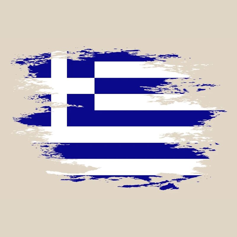 Drapeau de la Grèce utilisé design