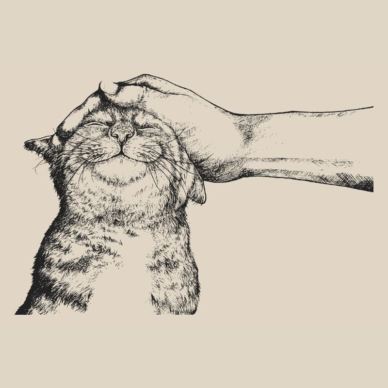 DIE GLÜCKLICHE KATZE