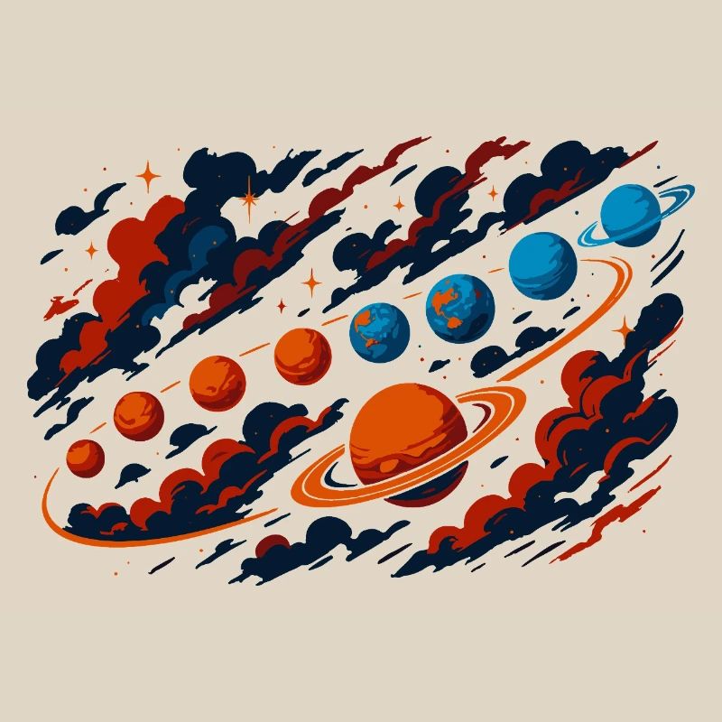 Planets Solar System Universe Fun Astronomical