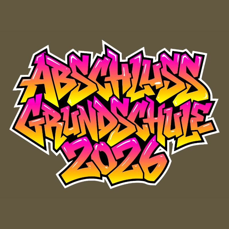 Elementary School Graduation 2026 Graffiti