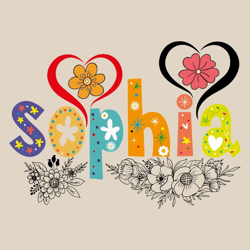 Personalized Sophia Name