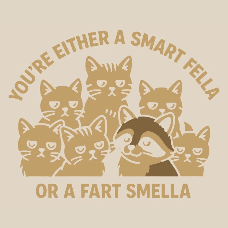Du bist entweder ein schlauer Kerl oder ein Furzgeruch Meme