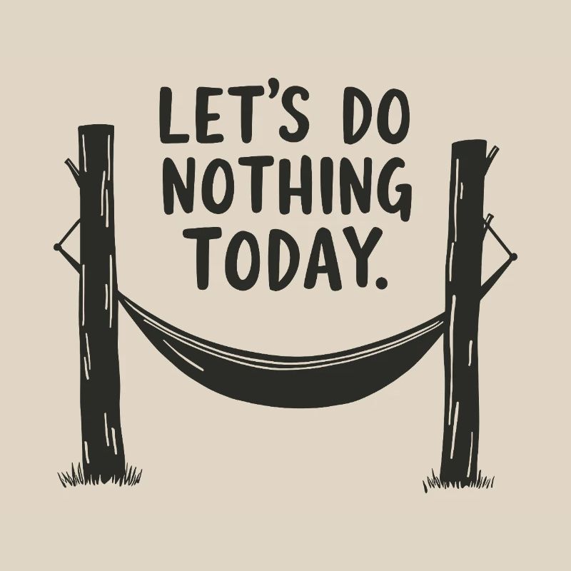Let's do nothing today Hammock Relaxation