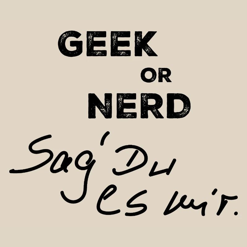 Geek oder Nerd