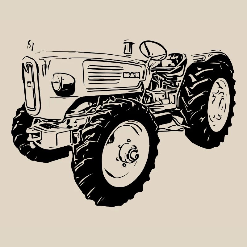 Ackerdiesel Allrad Traktor 4N2