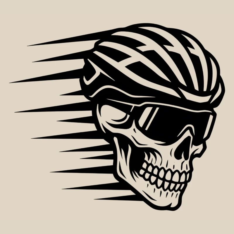 Skull Bicycle VTT VTT Conception de VTT