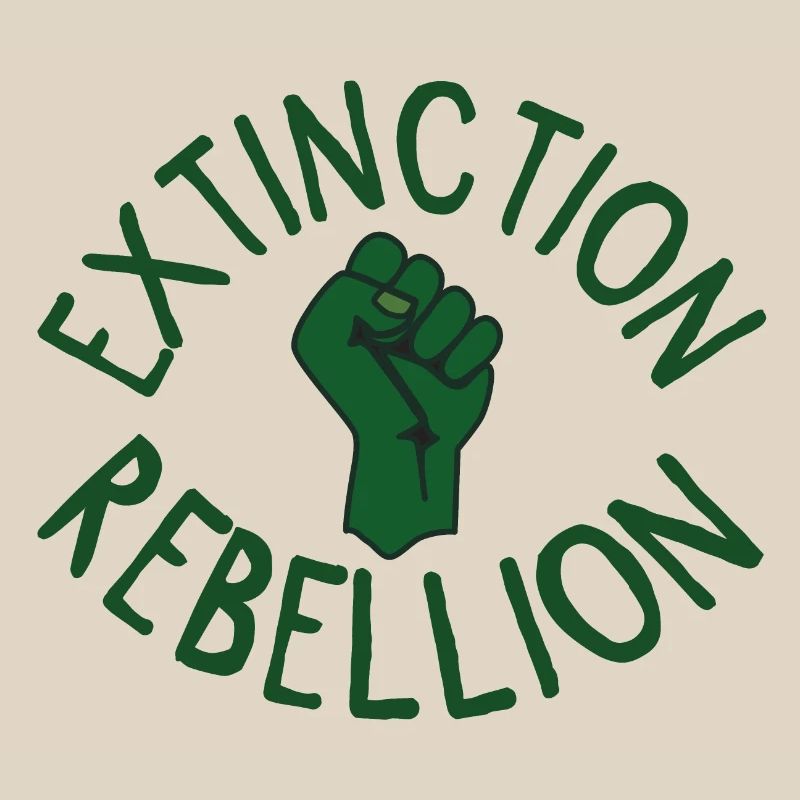 Extinction Rebellion Faust vert