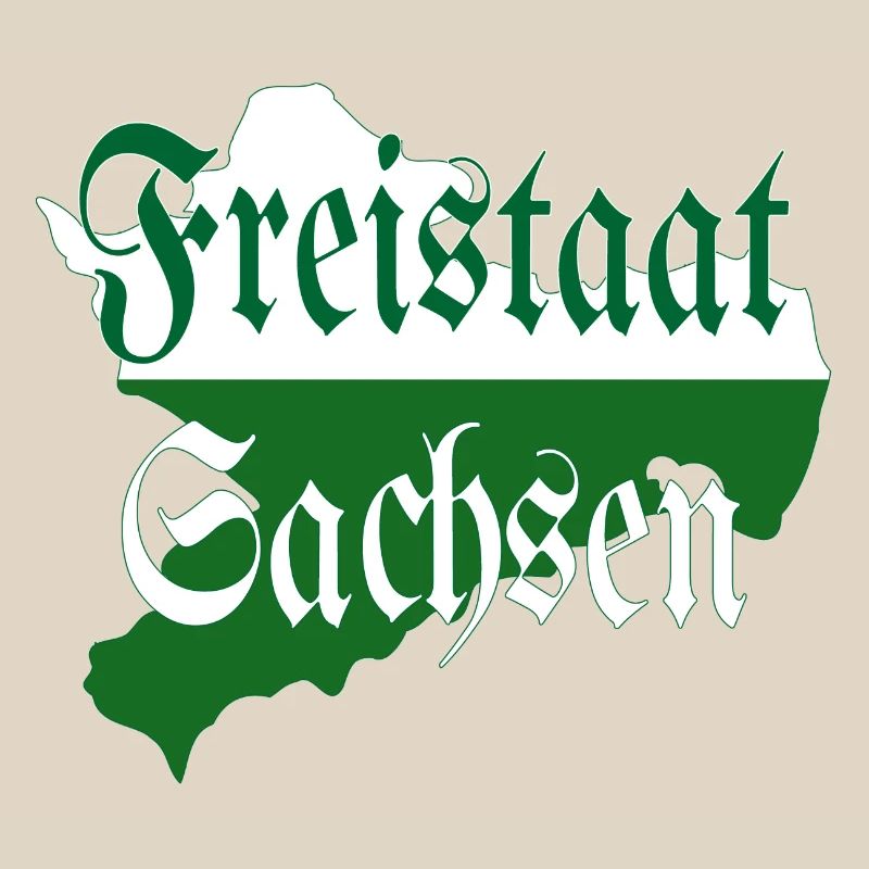 État libre de Saxe vert blanc