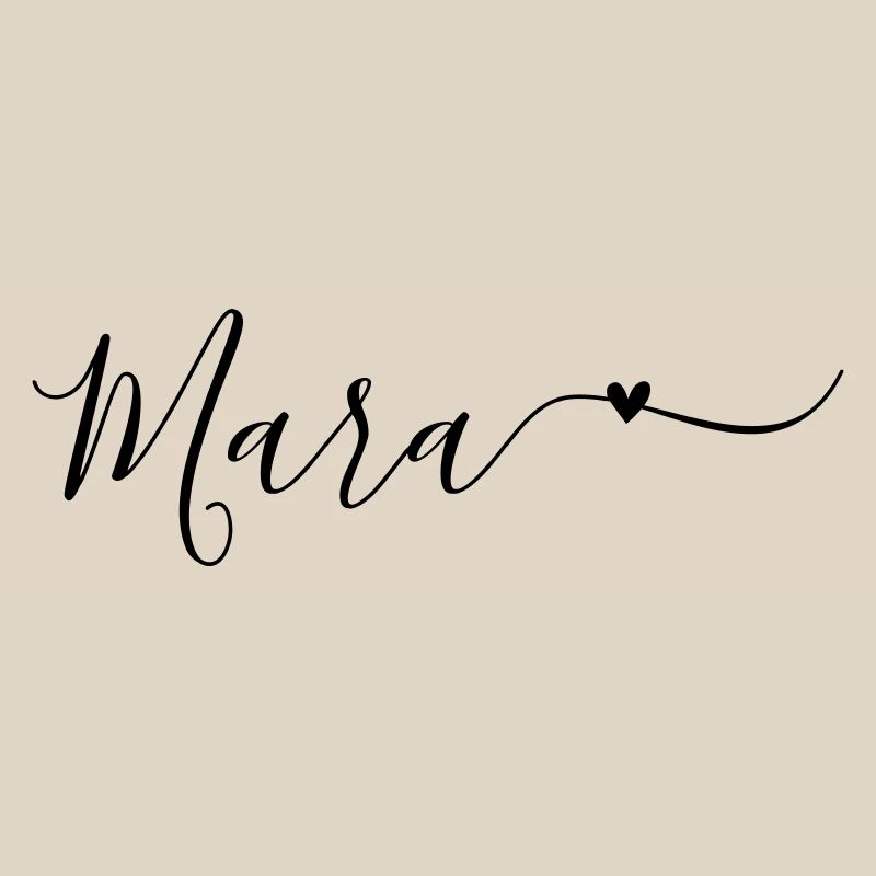 Mara Name First Name Decorative