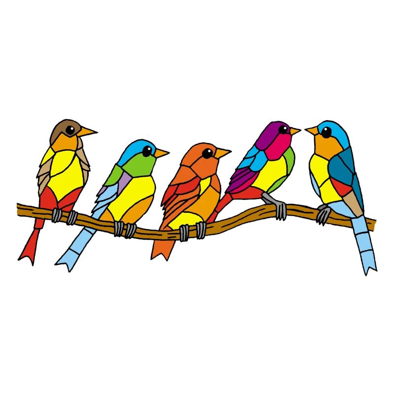 oiseaux et couleurs
