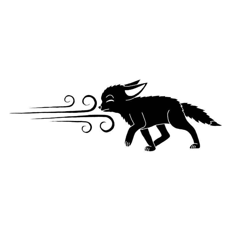 The Black Fox and the Wind