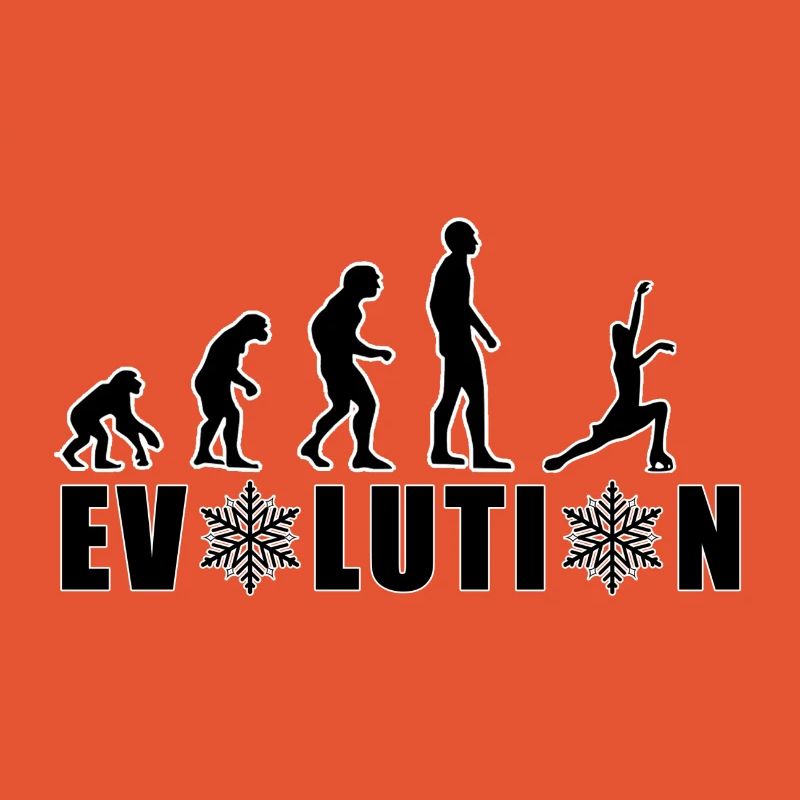 EVOLUTION EISKUNSTLAUF WINTER SCHNEE