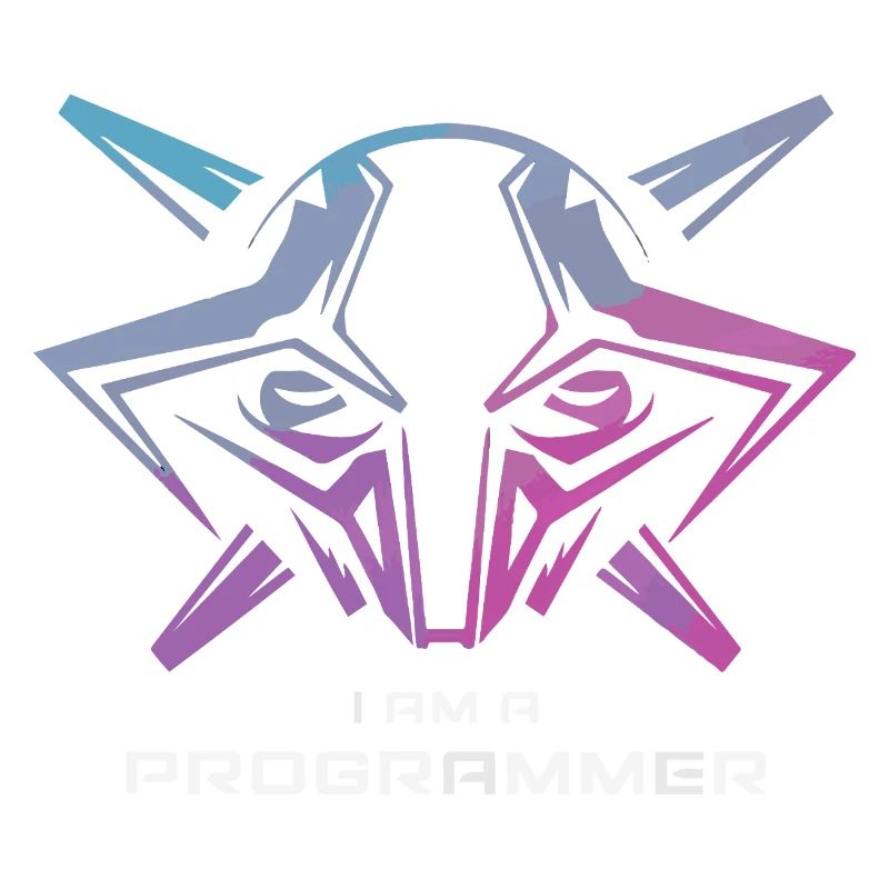 Futuristische Cyborg-Programmierer-Kunst
