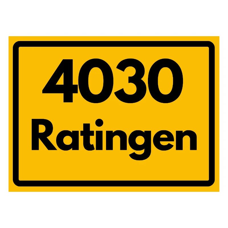 OLD POSTCODE ZIP CODE RETRO 4030 RATINGEN