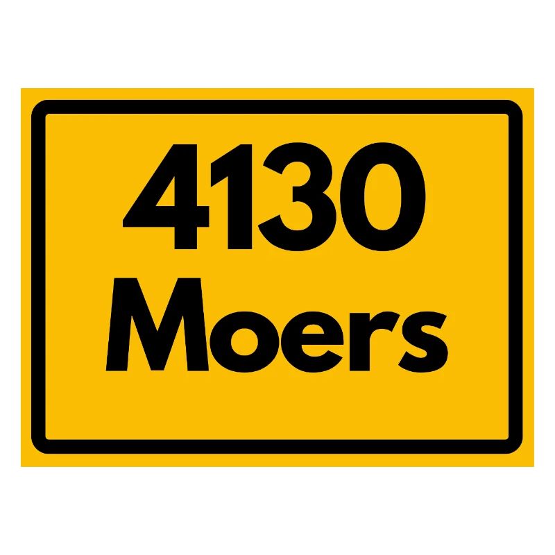 ANCIEN CODE POSTAL RÉTRO 4130 MOERS