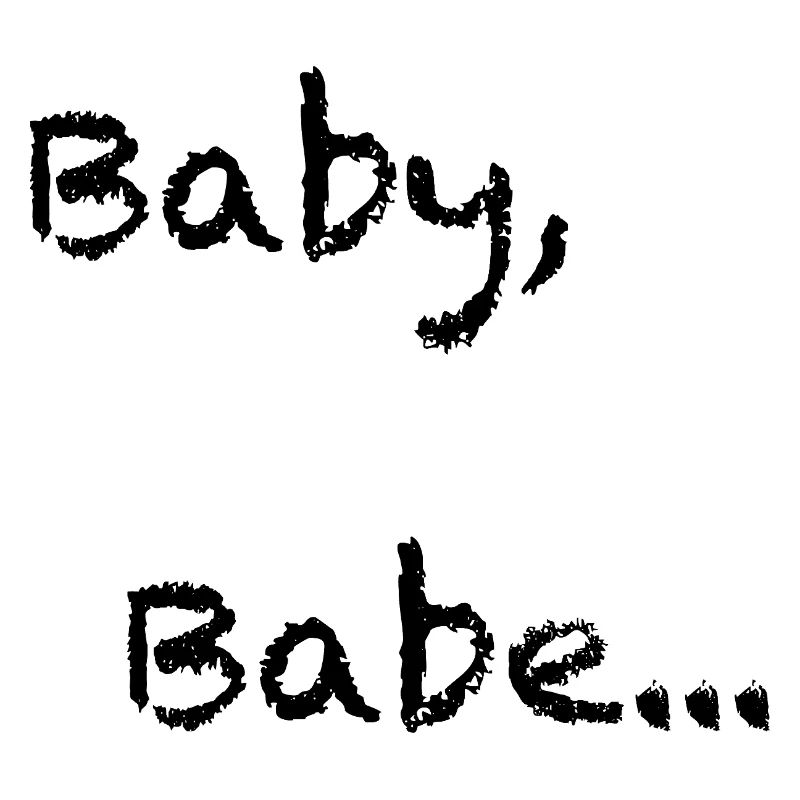 Bébé, bébé... Alerte flirt !