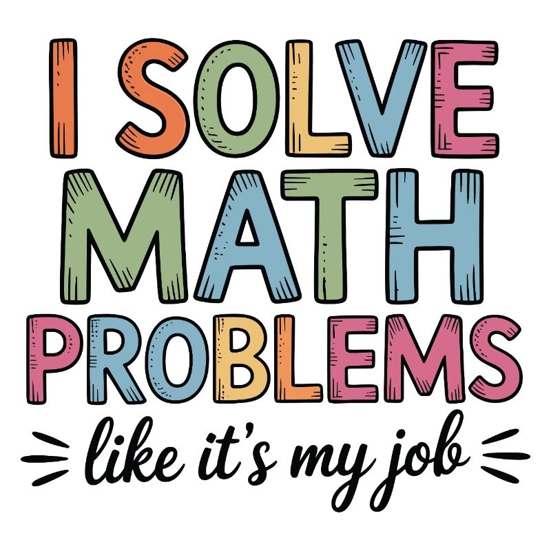 I Solve Math Problems Like a Job Math Teacher