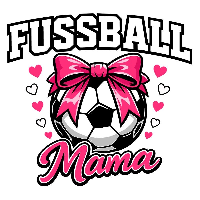Fussball Mama Süß Niedlich Geschenk
