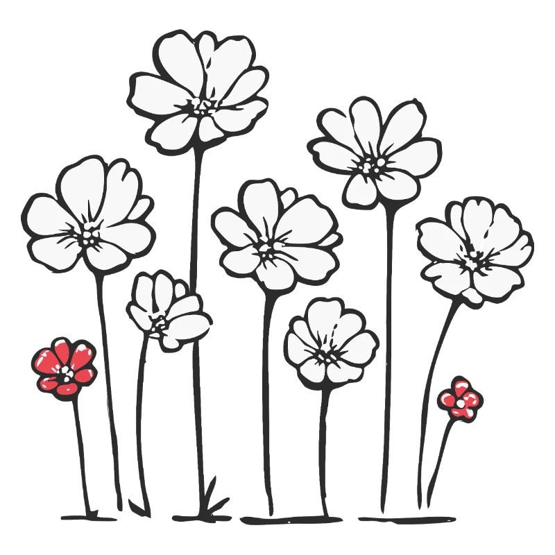 Delicate Wildflower Pattern