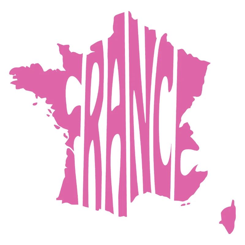 France Map Graphic