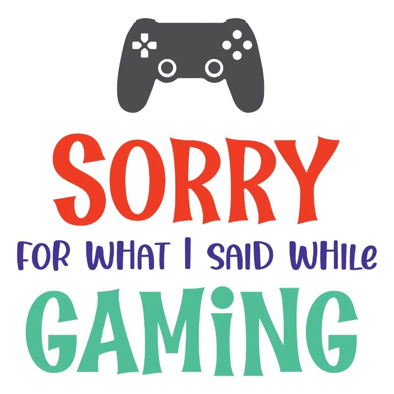 Sorry For What I Said While Gaming