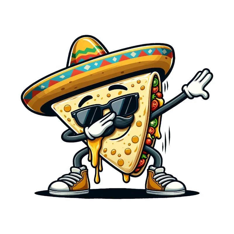 Quesadillas Essen Dabbing Mexiko