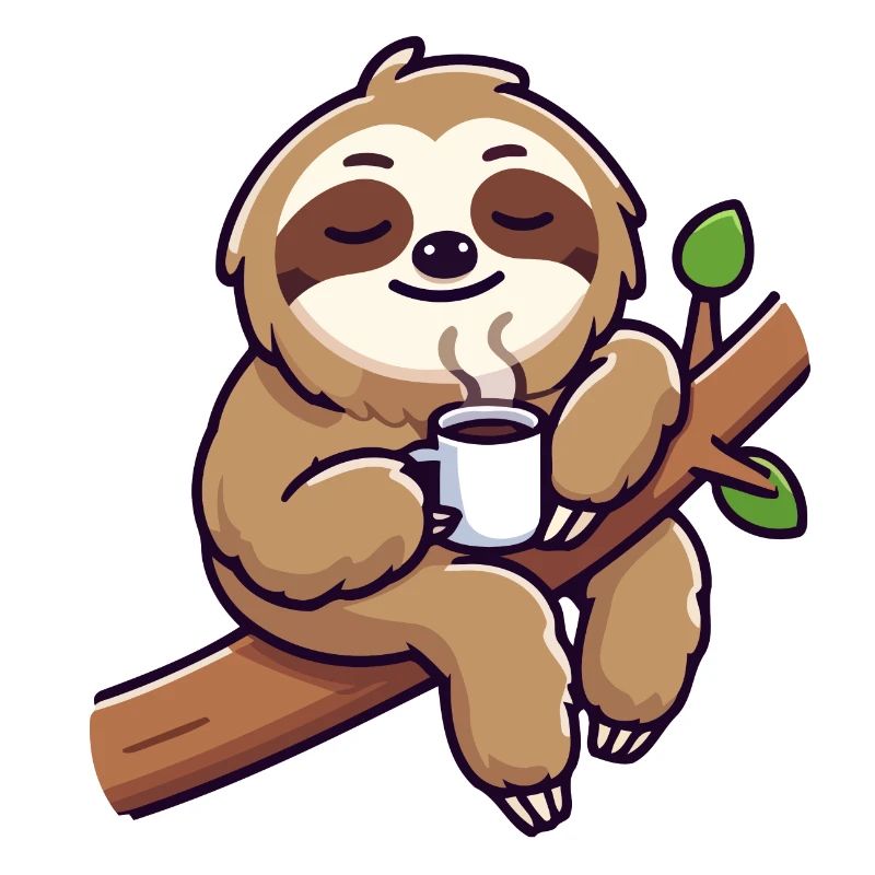 Sloth Sipper : la chaise longue tranquille