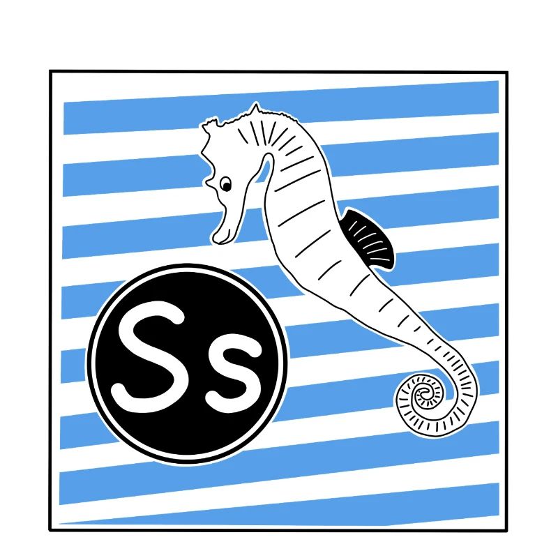 S wie Seepferdchen