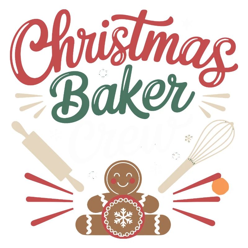 Christmas Baker Crew Weihnachtsbäcker Team