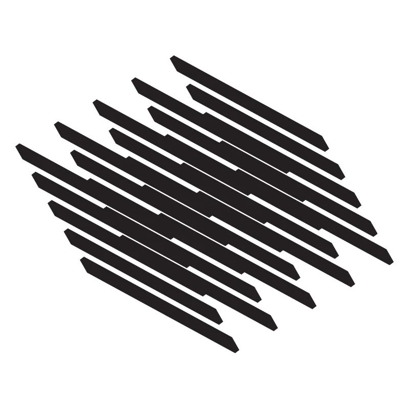 Diagonal Scribble Monochrome Pattern