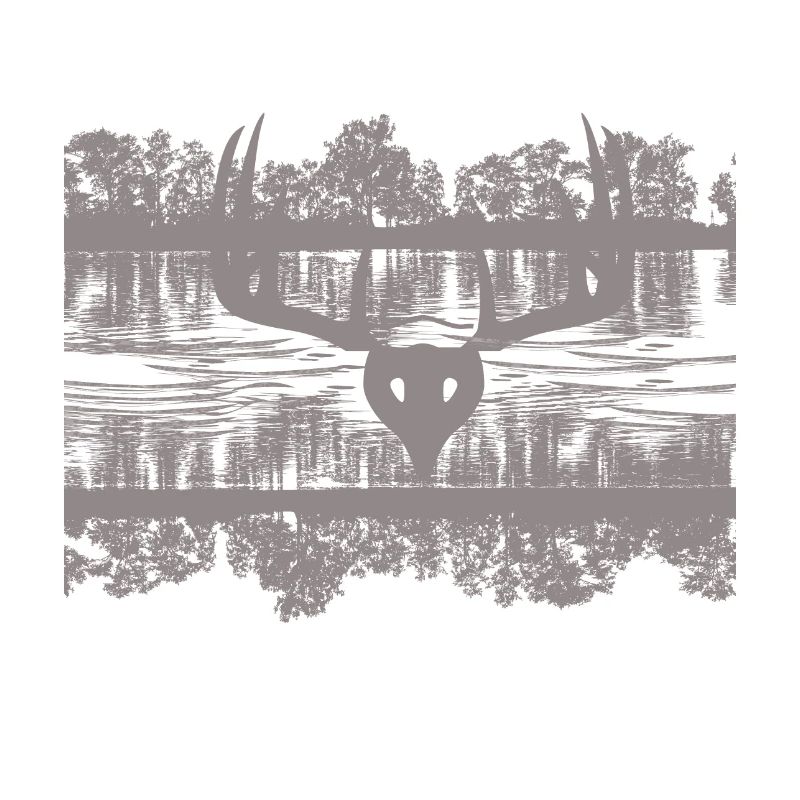 Reflets de la faune Conception de la silhouette